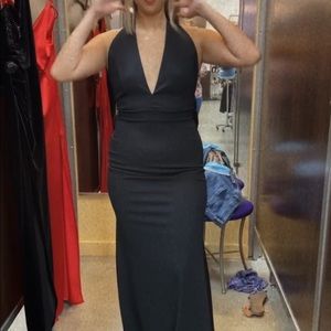 Windsor Long Black Dress